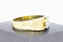 Ring 750 Gold mit Diamant - 22,1 mm
