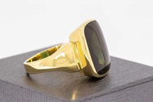 Turmalin Ring 585 Gelbgold - 20,5 mm