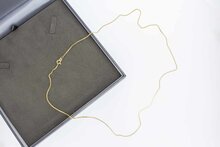 Figaro kette 585 Gelbgold - 46,7 cm