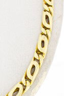 Falkenaugen M&auml;nner 585 Goldkette - 55,5 cm