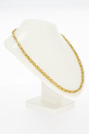 Byzantinische 585 Gelbgold Kette - 52,5 cm
