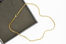 Byzantinische 585 Gelbgold Kette - 52,5 cm