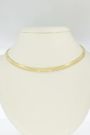 Omega 585 Gelbgold Halskette - 43 cm
