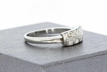 Diamant Bandring 18 Karat Gold - 17,2 mm