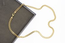 Panzer Kette 585 Gelbgold - 54,2 cm