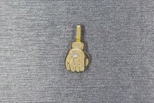 585 Faust Anh&auml;nger Herren - L&auml;nge 1,6 cm