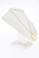 Herz Anh&auml;nger 14 Karat Gold - 2 cm