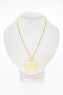 Herz Anh&auml;nger 14 Karat Gold - 2 cm