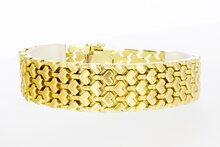 Breites Vintage Armband 585 Gold - 21 cm