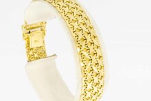 Vintage armband 750 Gold - 18,9 cm