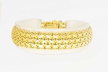 Vintage armband 750 Gold - 18,9 cm