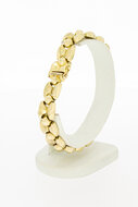 Breites Retro Armband 585 Gold - 20 cm
