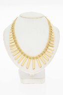 Sonnestrahlen  Goldkette 18 Karat - 45 cm