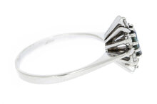 18 Karat Edelstein Damenring - 16,5 mm