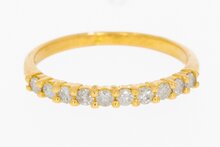 18 Karat Diamant Vorsteckring - 15,8 mm