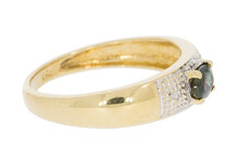 Edelsteingring 18 Karat Gold - 16,4 mm