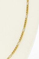 Figarokette 18 Karat Gold - 52,8 cm