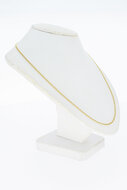 14 Karat Gold Panzer Gliederkette - 59,4 cm