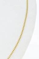 14 Karat Gold Panzer Gliederkette - 59,4 cm
