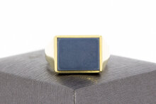 Herren Siegel Ring 585 Gold - 19,5 mm