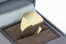 M&auml;nner Siegelring 14 Karat - 20 mm