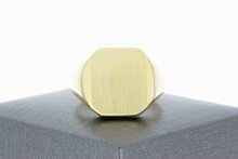 M&auml;nner Siegelring 14 Karat - 20 mm