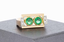 14 Karat Pinky Edelstein Ring - 16 mm
