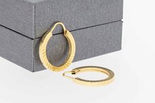 Damen Ohrringe 750 Gold - 19,5 mm