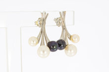 Perlen Ohrstecker 750 Gold - 2,8 cm