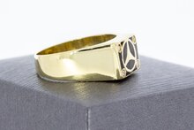 14 Karat Mercedes Goldring - 19,4 mm