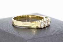Vorsteck diaman ring 585 Gold - 18,2