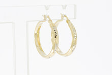 Damen Ohrringe 585 Gelbgold - 25,6 mm
