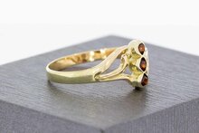 Vintage Granat Goldring 14 Karat - 19,6 mm