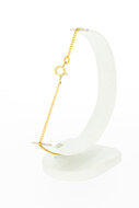 Panzerarmband 18 Karat Gold - 22,8 cm