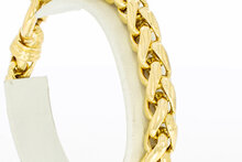 Fuchsschwanz Armband 750 Gold - 21 cm