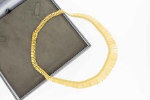 Sonnenstrahlen Gold Kette 750 - 43,5 cm