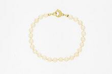Perlen Armband 14 Karat Gold - 22 cm