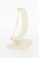 14 Karat Gelbgold Fu&szlig;kette - 23,5 cm
