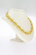 Gelb Gold Anker Kette 585 - 82 cm