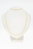 585 Gold Damen Panzer Collier - 41,9 cm