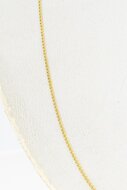 585 Gold Damen Panzer Collier - 41,9 cm