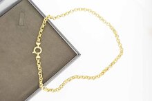 Erbskette 585 Gelb Gold - 51 cm