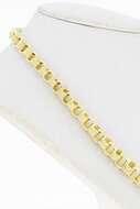 Erbsenkette 14 Karat Gelbgold - 47 cm