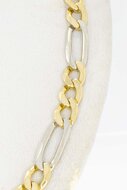 Figaro Kette 585 Gelbgold - 55,9 cm