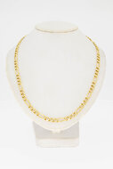 18 Karat gold Figarokette - 52,5 cm