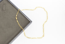 Figaro Choker 585 Gold - 43,5 cm