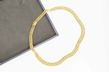 Geflochtenes Collier 750 Gold - 44,2 cm