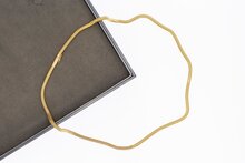 Geflochtene Kette 750 Gold - 45,7 cm