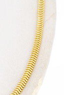 Geflochtene Kette 750 Gold - 45,7 cm