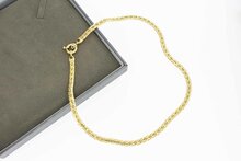 Geflochtenese Goldkettchen 750 - 44,7 cm